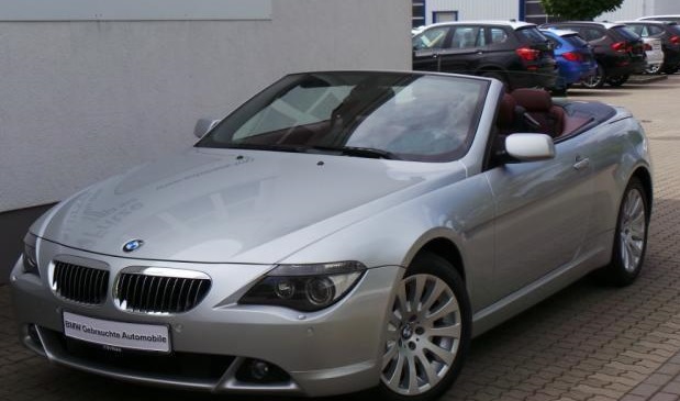 Left hand drive BMW 6 SERIES 650I CABRIOLET